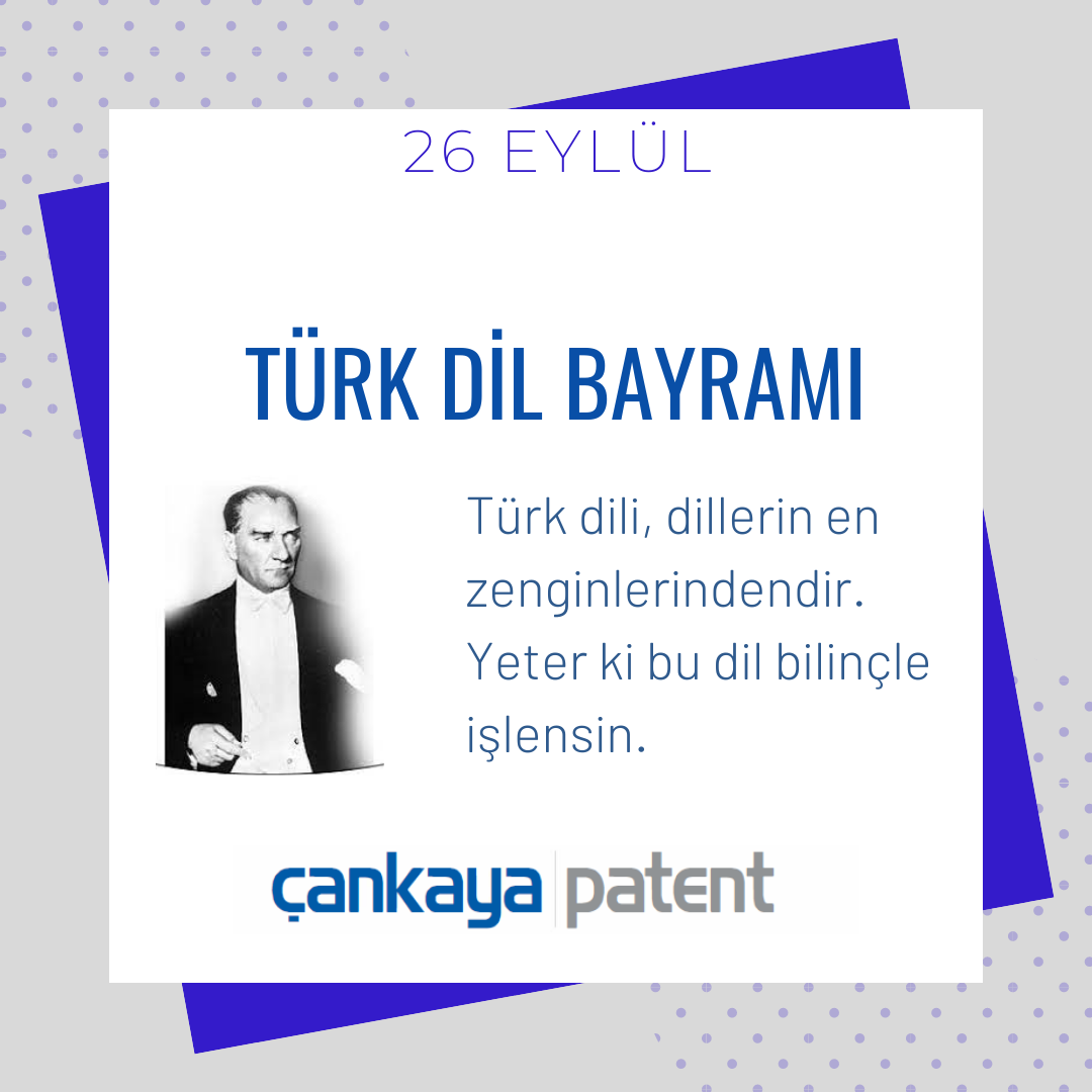 Türk dil bayramı kutlu olsun!
